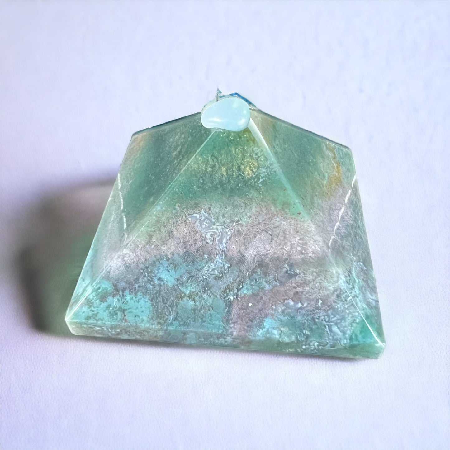 Ocean Jasper Pyramid