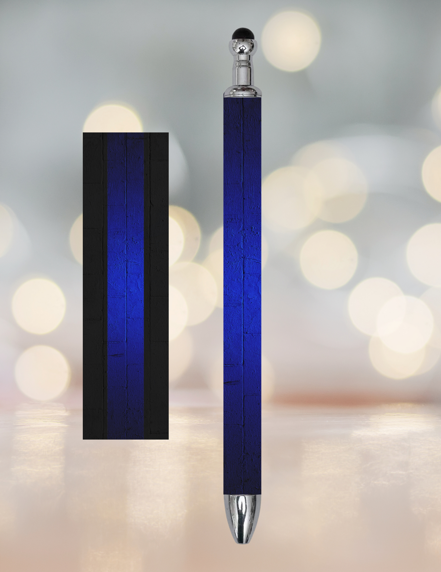 Thin Blue Line Pen