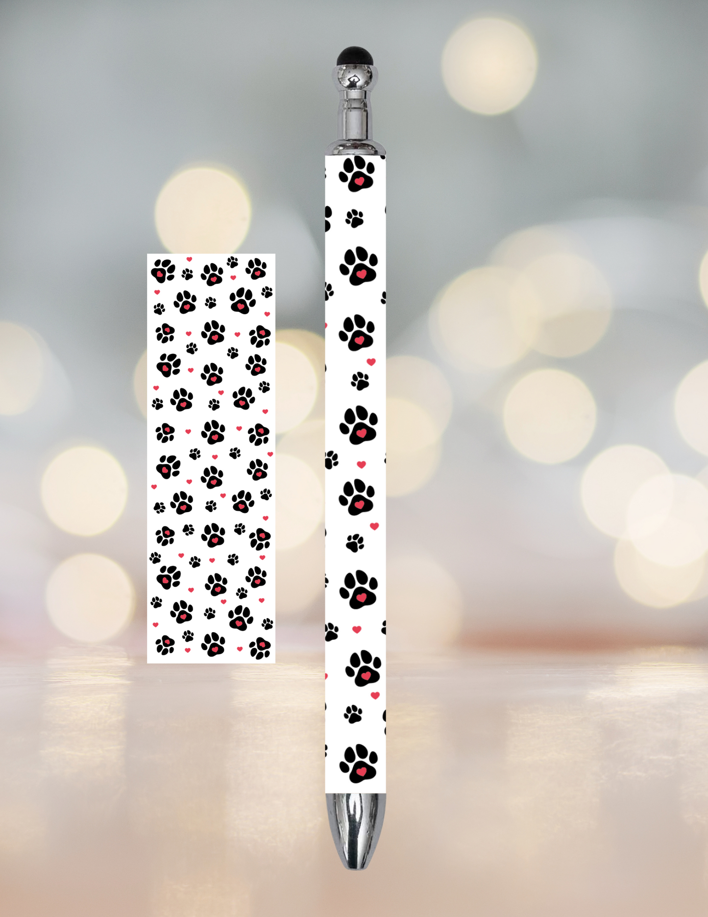 Paw Print Pen