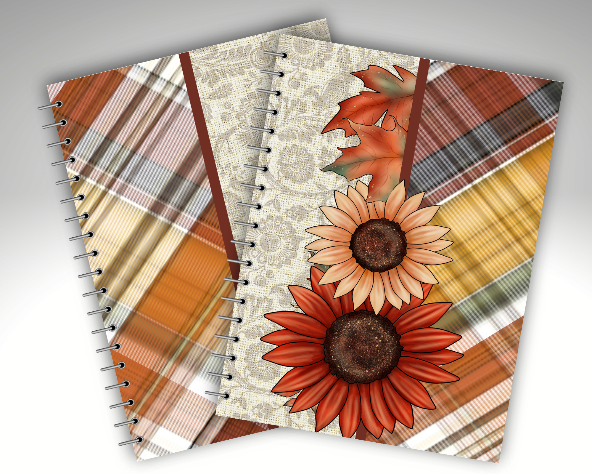 Autumn Sunflower Notebook