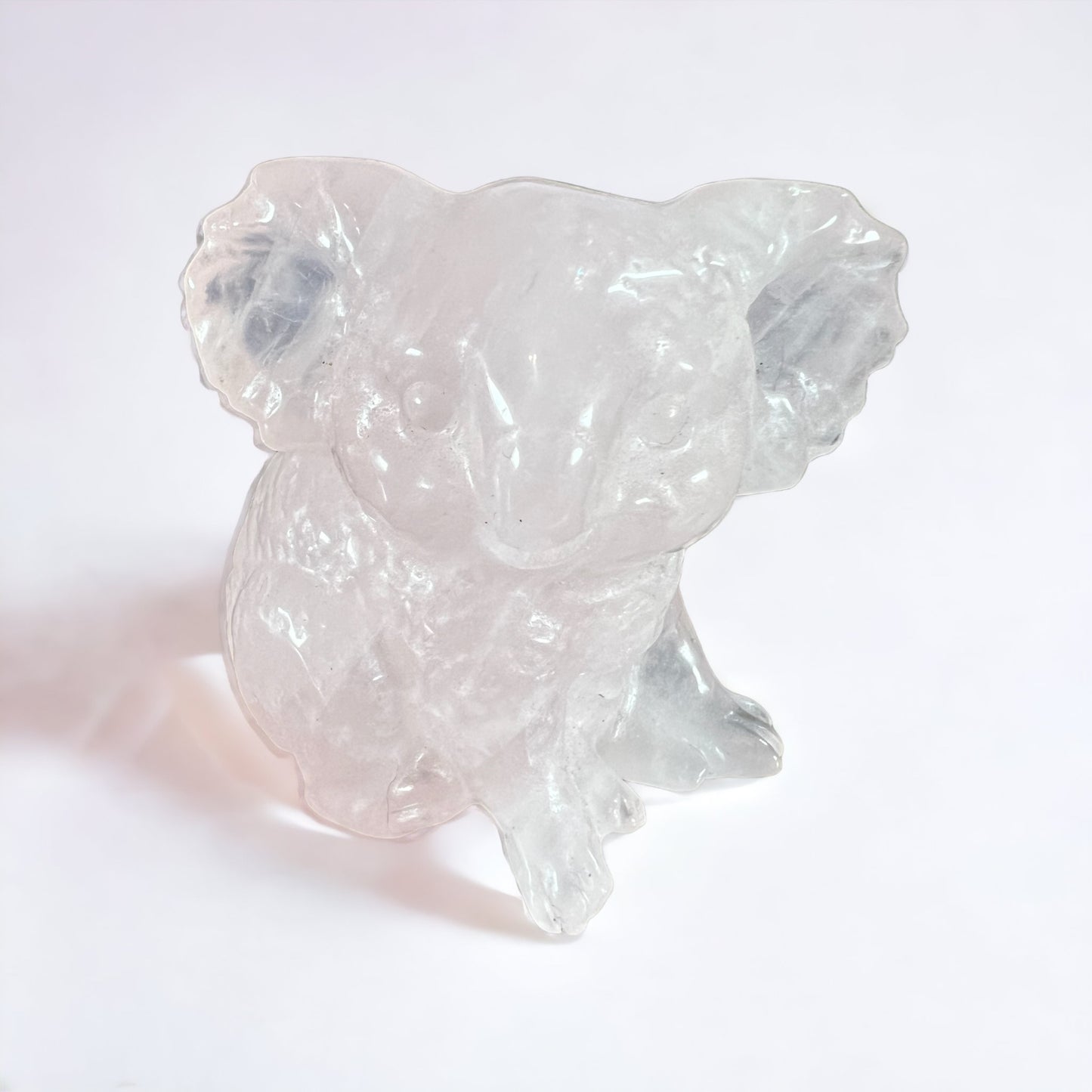 Rose Quartz Koala Bear