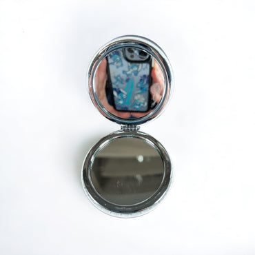 Crystal Printed Hand Mirror