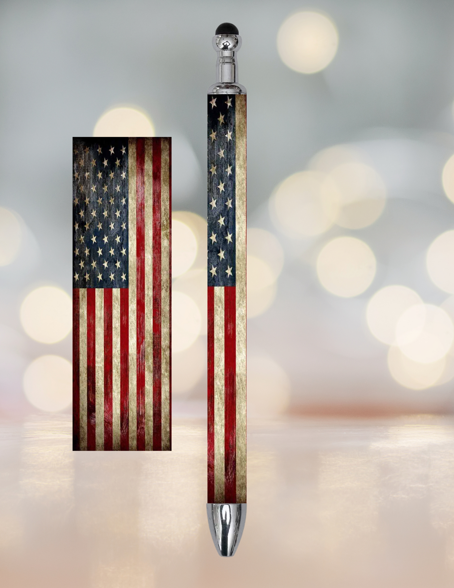 American Flag Pen