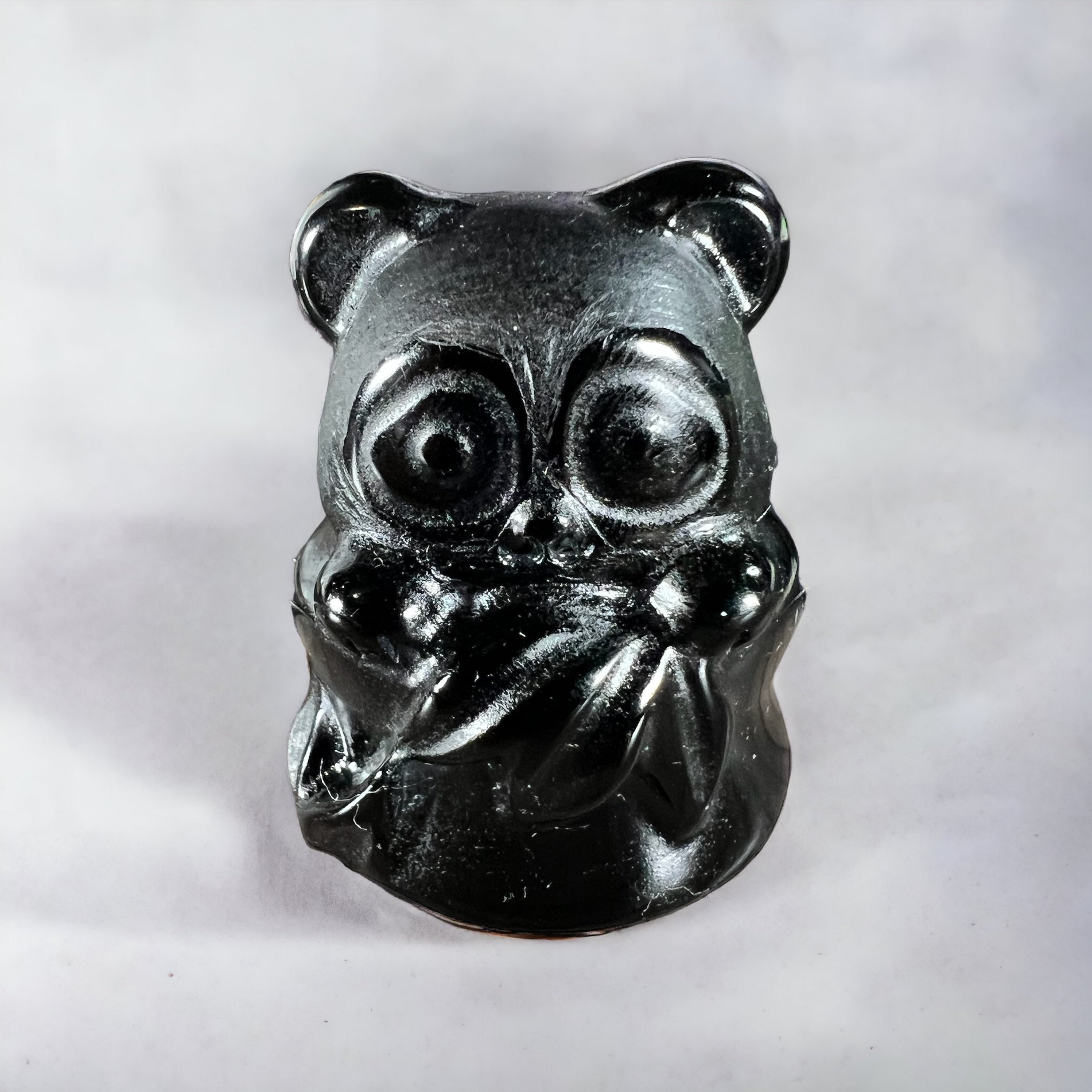 Black Obsidian Panda Bear