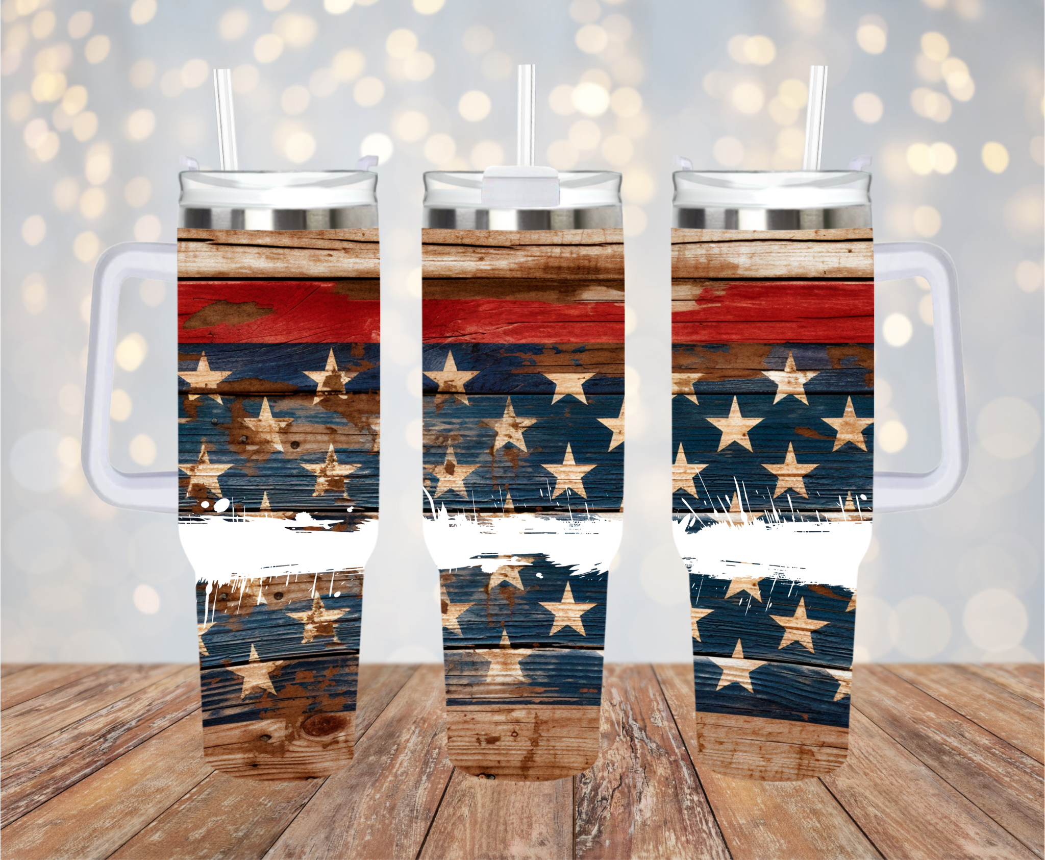 American Flag 40oz Tumbler