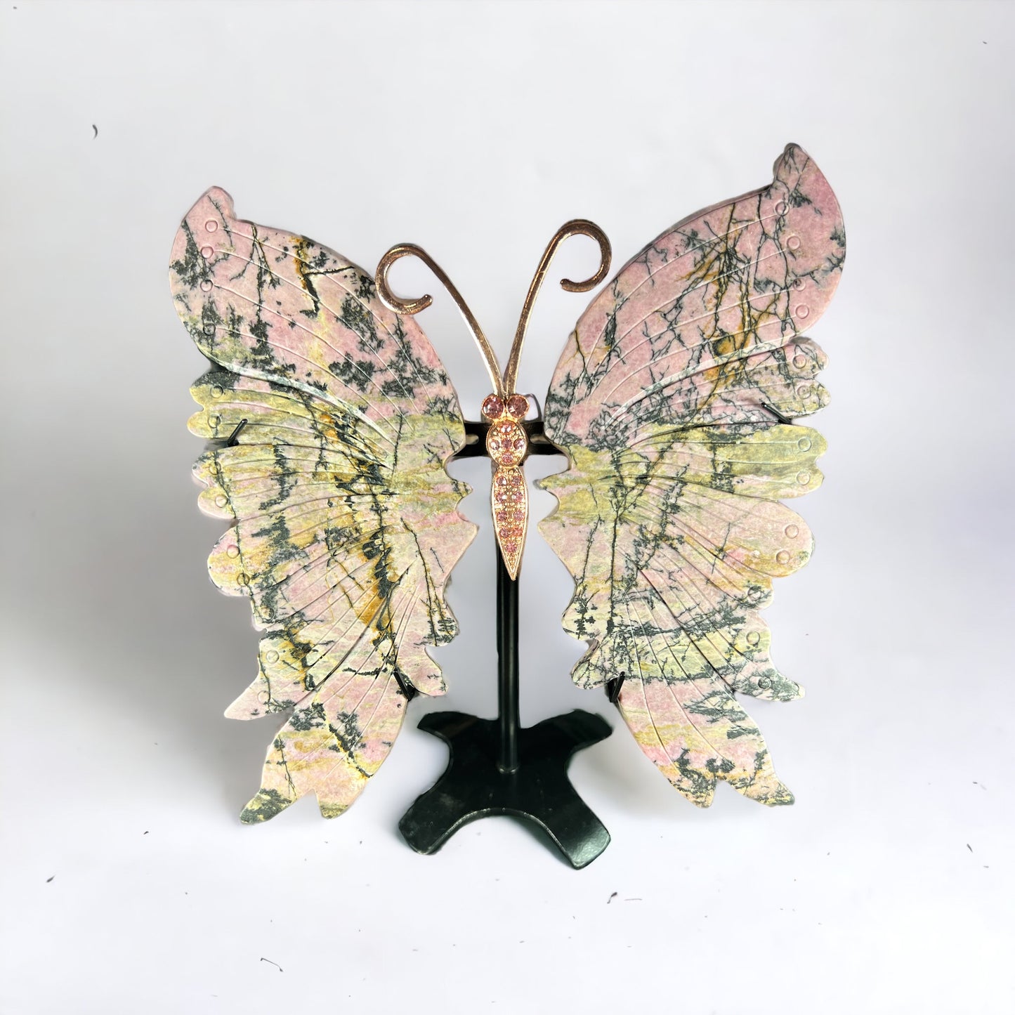 Rhodonite Butterfly Wings