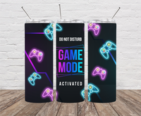 Game Mode Skinny Tumbler