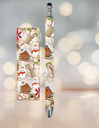 Gingerbread Bread House & Cocoa Pen