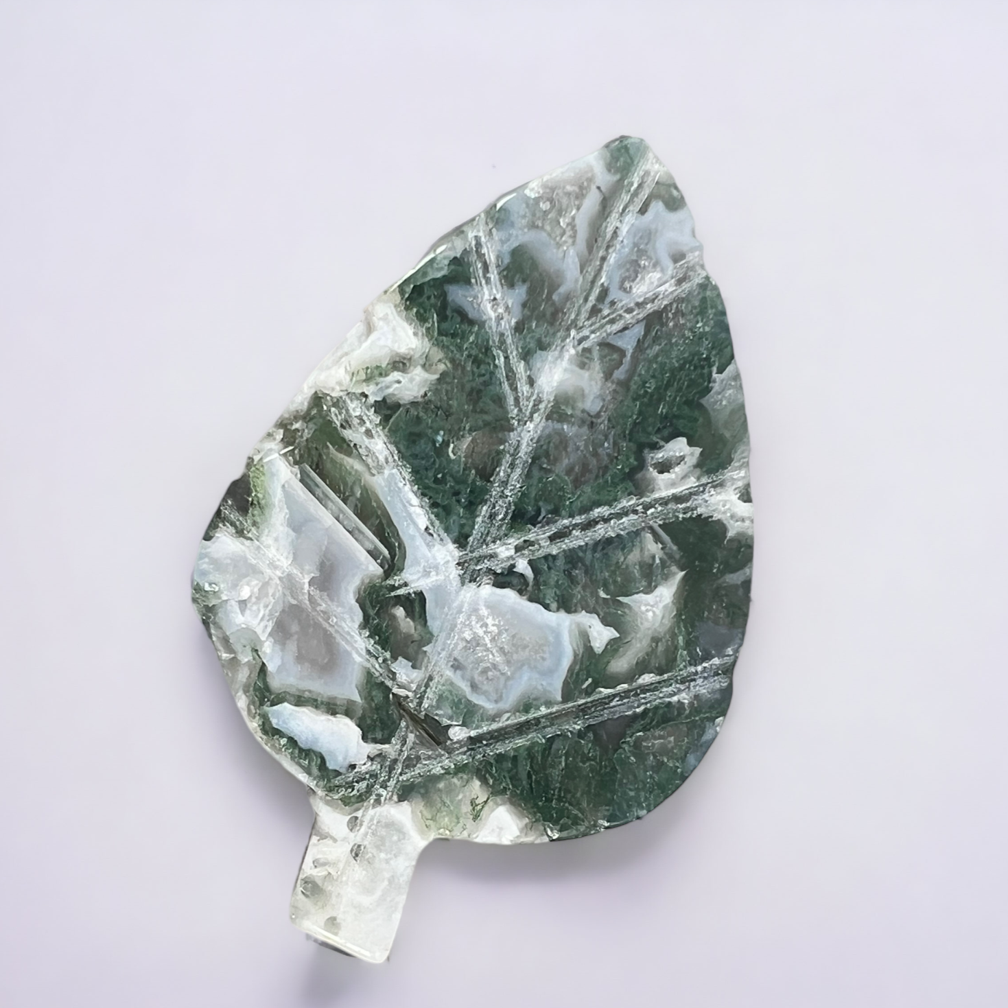 Moss Agate Leaf