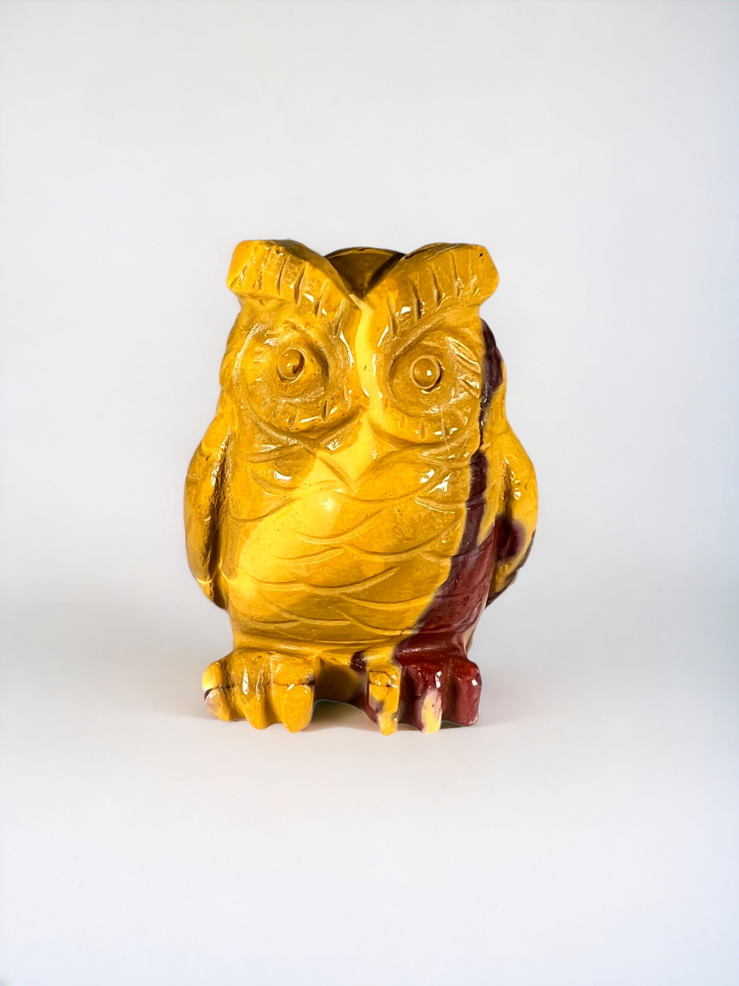 Mookaite Jasper Owl