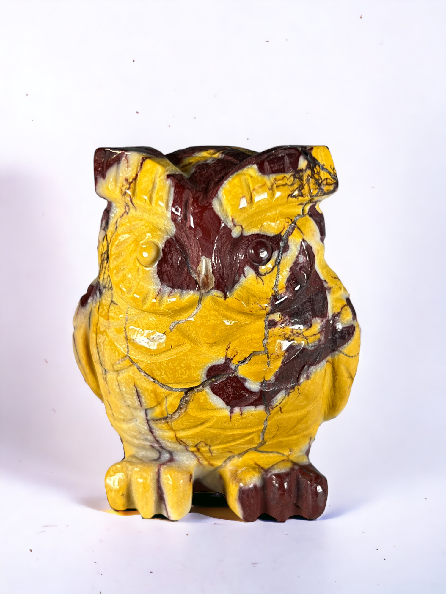 Mookaite Jasper Owl