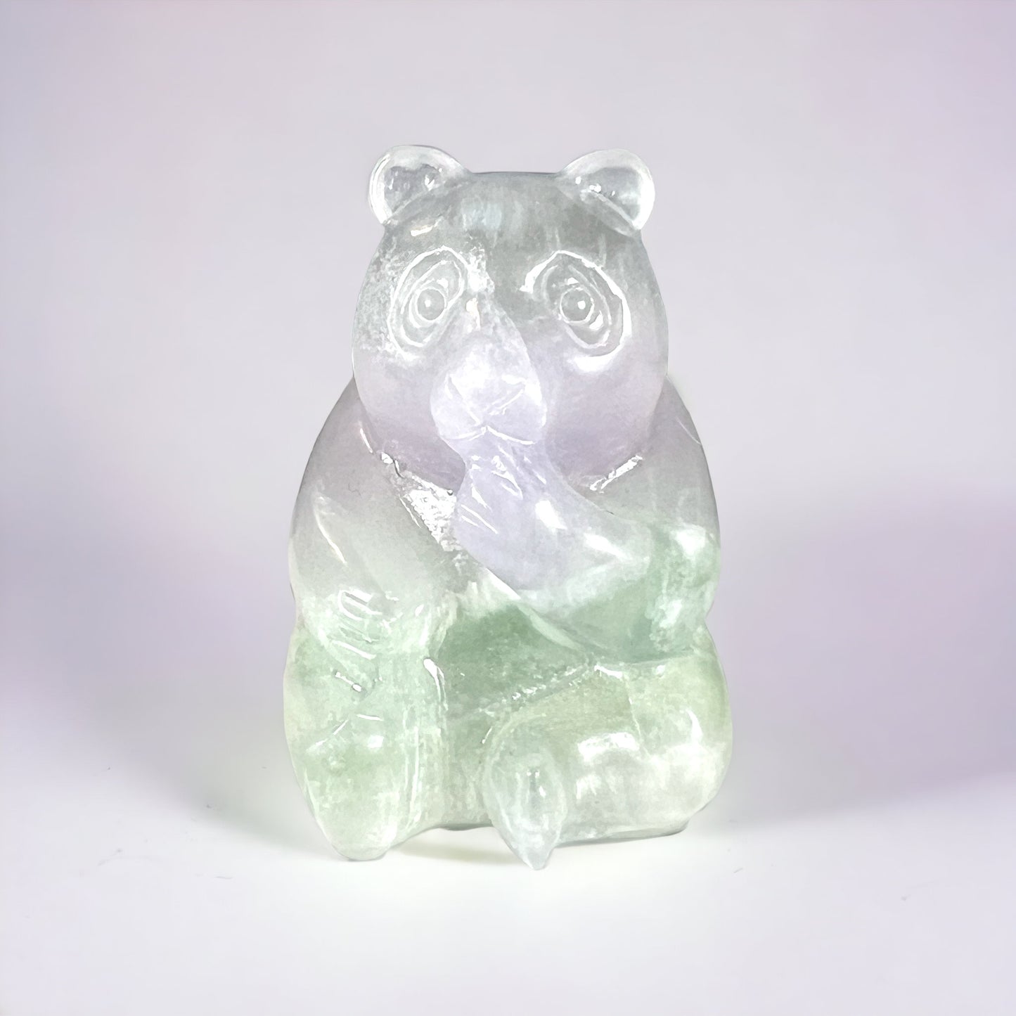 Fluorite Panda Bear