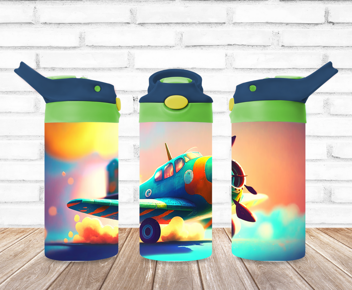 Airplane Kids Tumblers