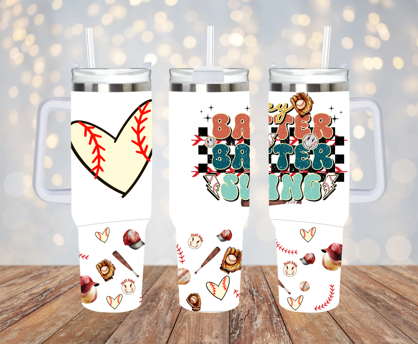 Hey Batter Batter 40oz Tumbler