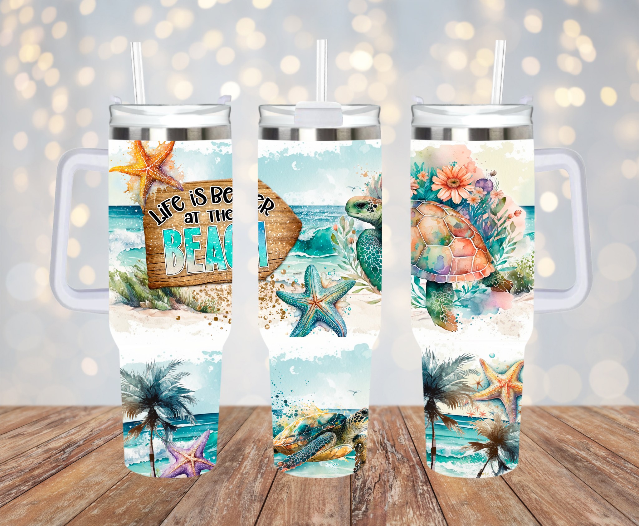 Life is Better at the Beach 40oz Tumbler