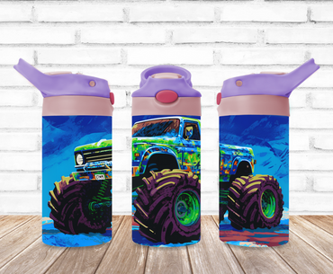 Monster Truck Kids Tumblers