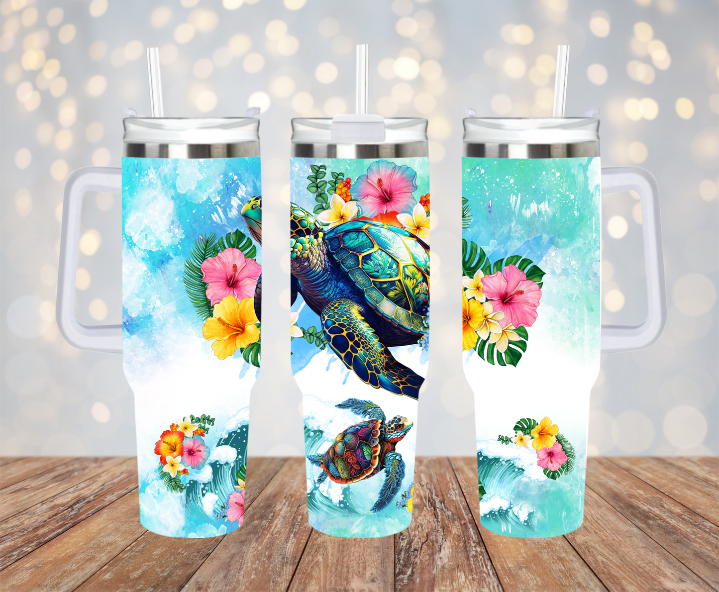 Sea Turtle 40oz Tumbler