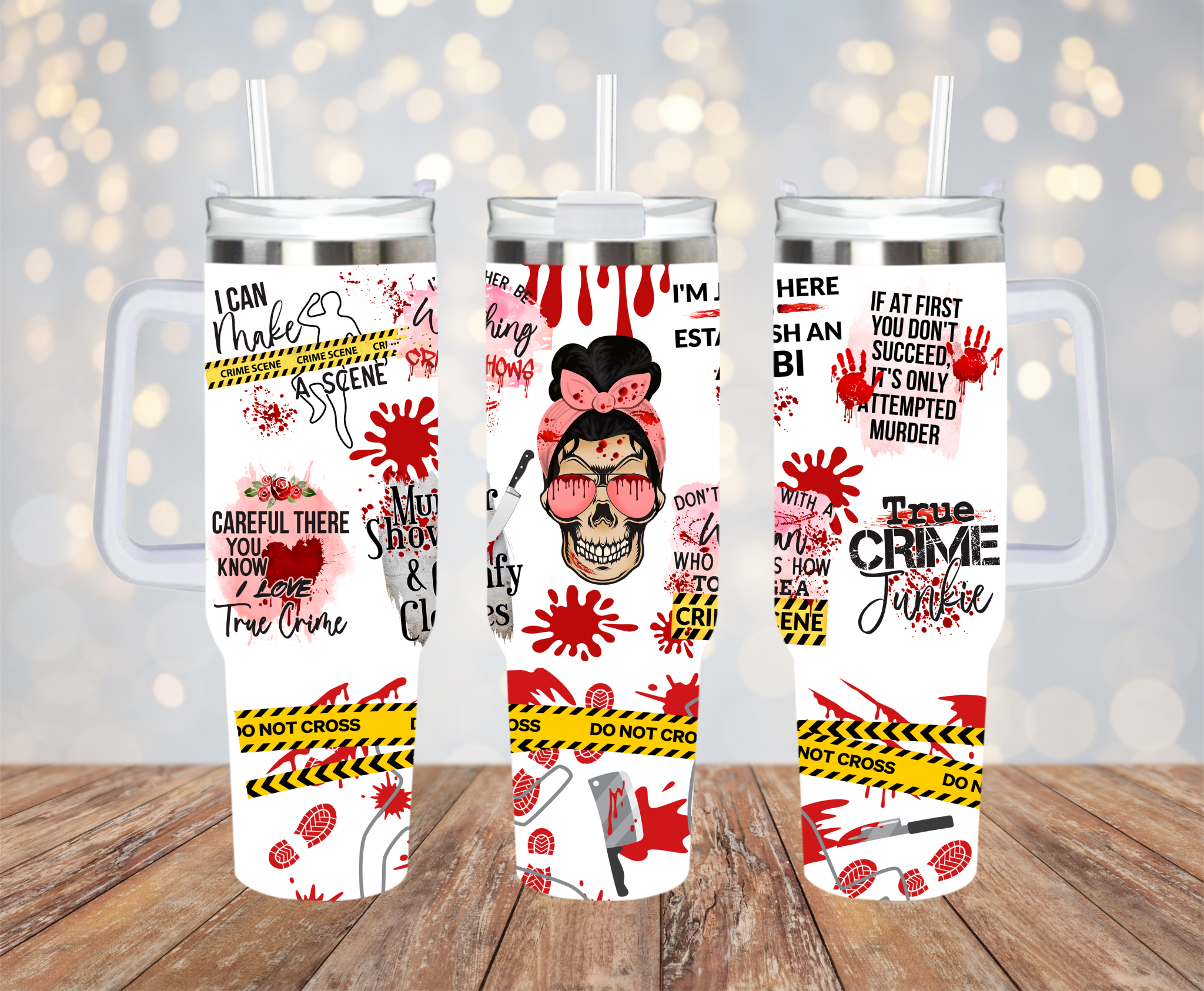 True Crime 40oz Tumbler