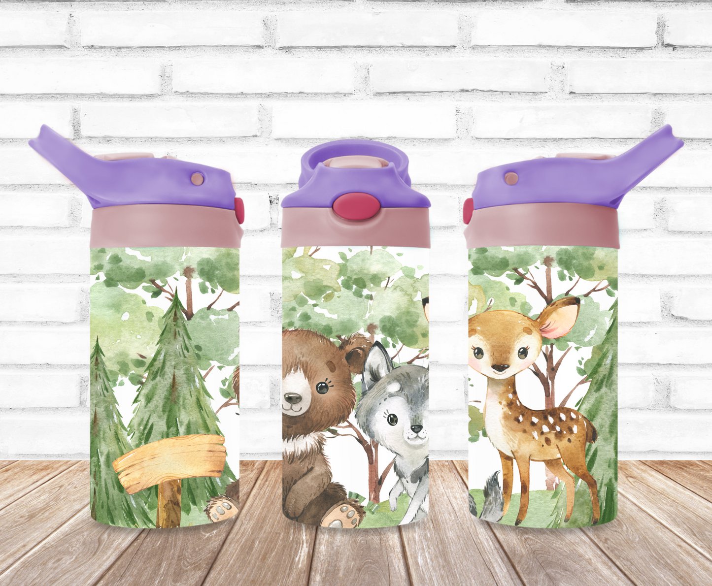 Baby Wildlife Animals Kids Tumblers