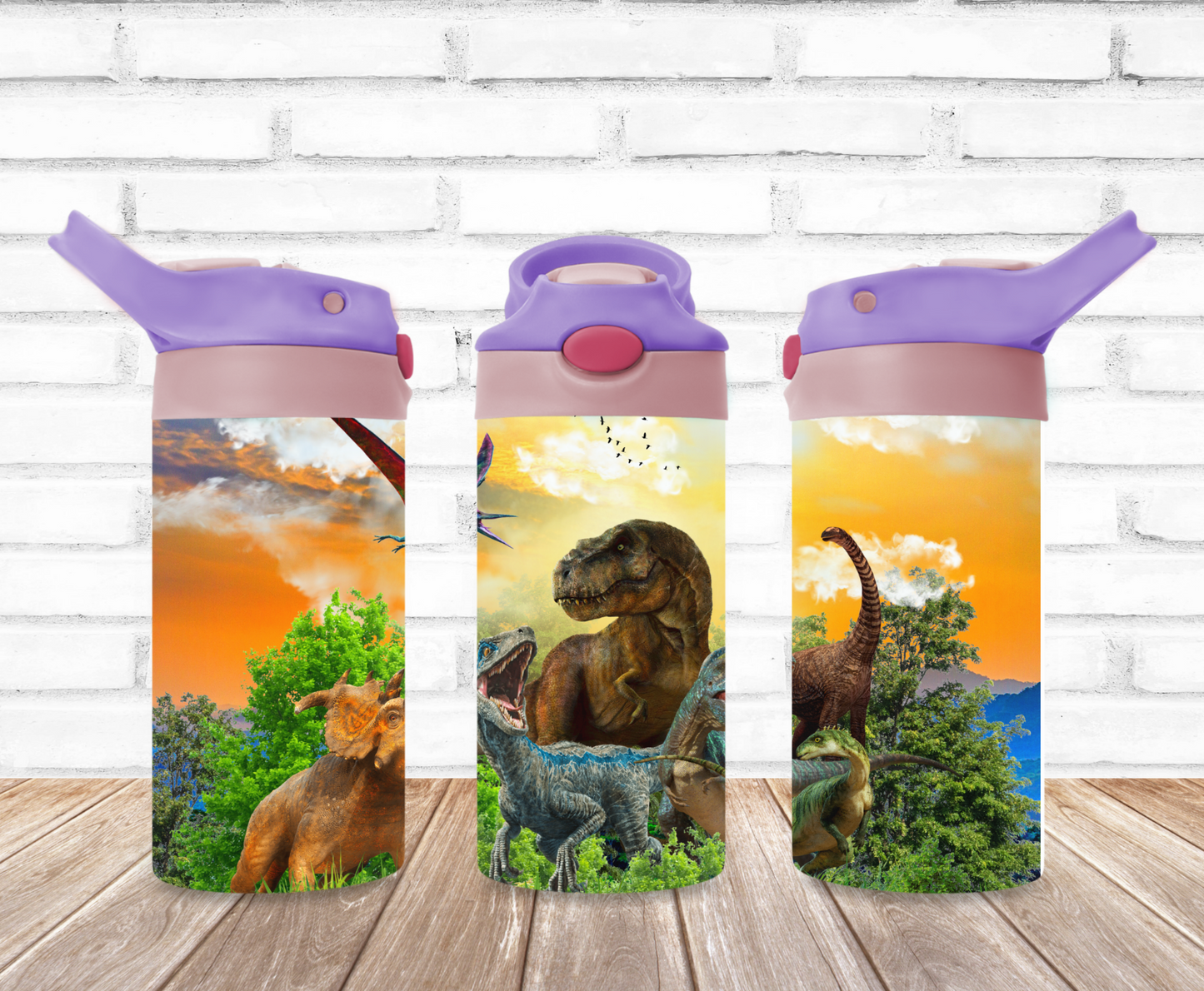 Dinosaurs Kids Tumblers