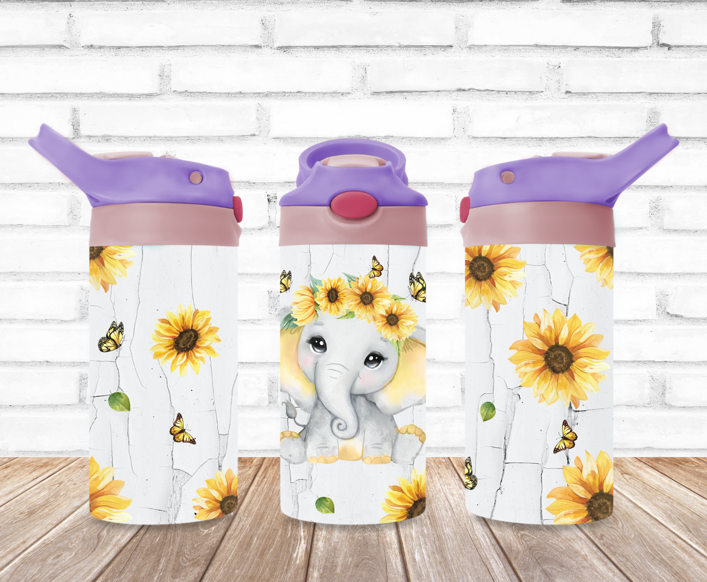 Baby Elephant Kids Tumblers