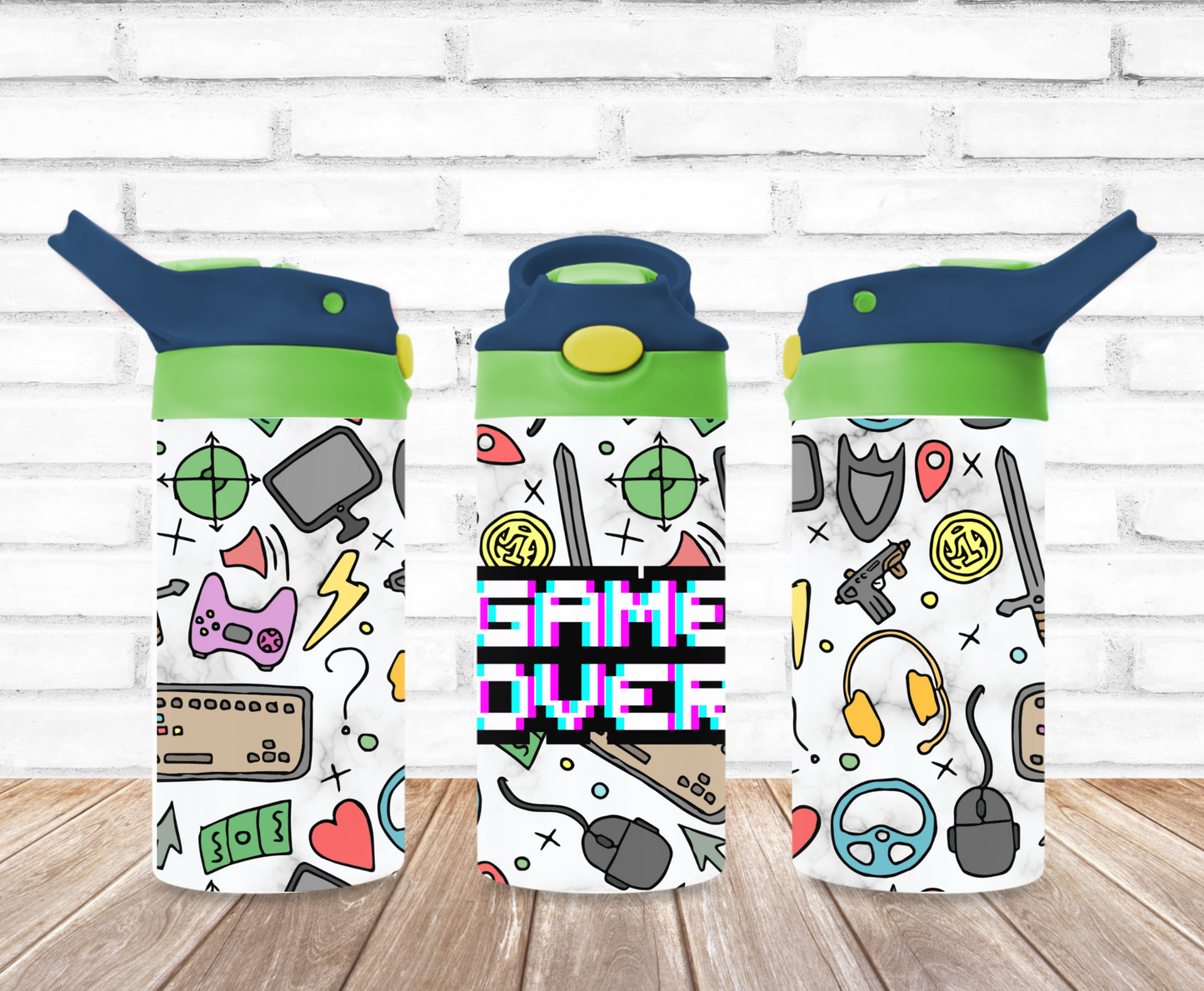 Game Over Kids Tumblers