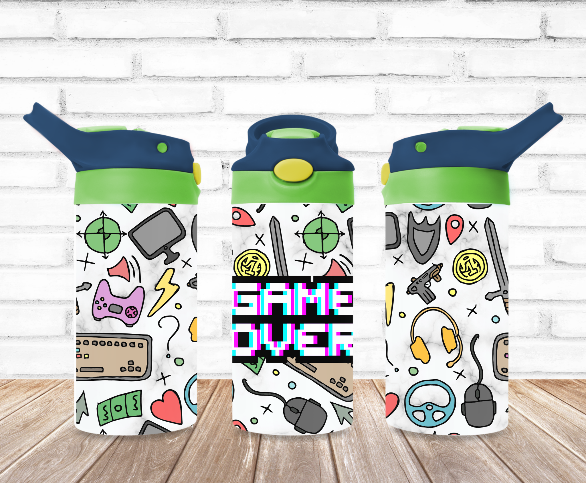 Game Over Kids Tumblers