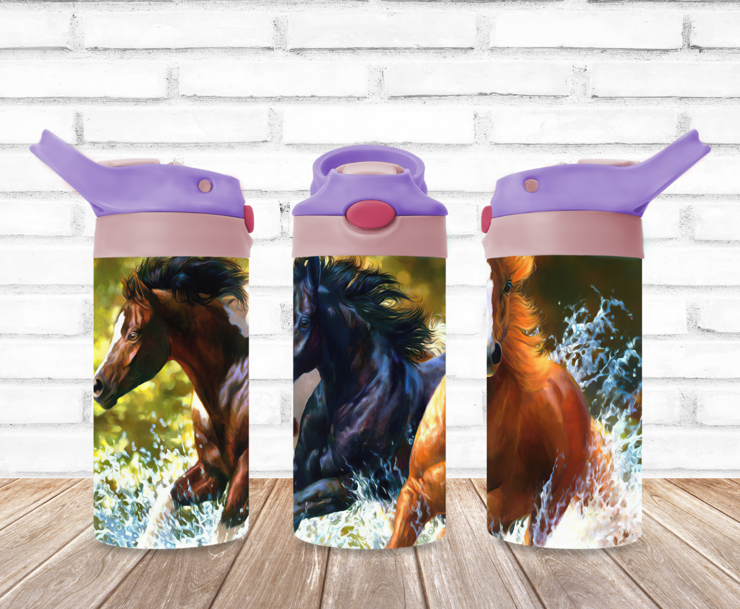 Horses Kids Tumblers