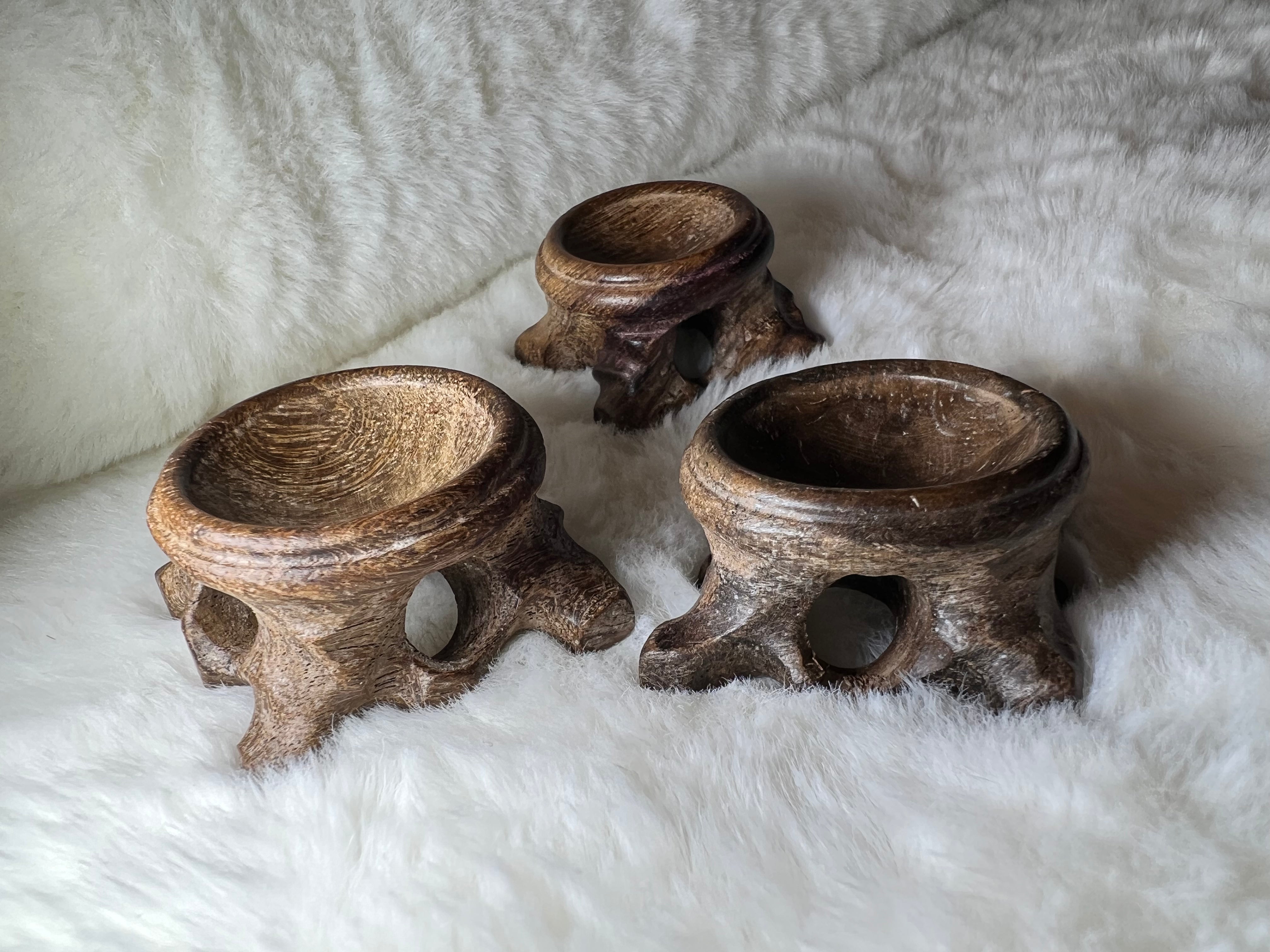 Wood Sphere Holders